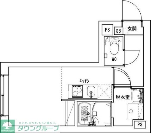 Ludens椎名町の物件間取画像